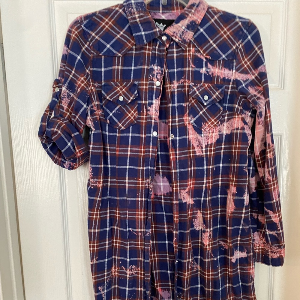 Flannel top from Nordies size SMALL